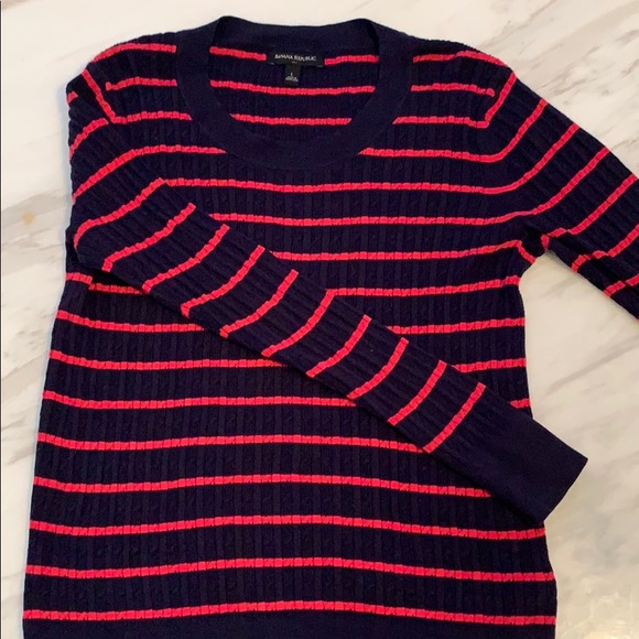 Banana Republic Cotton lightweight Sweater Sz L - Picture 2 of 3